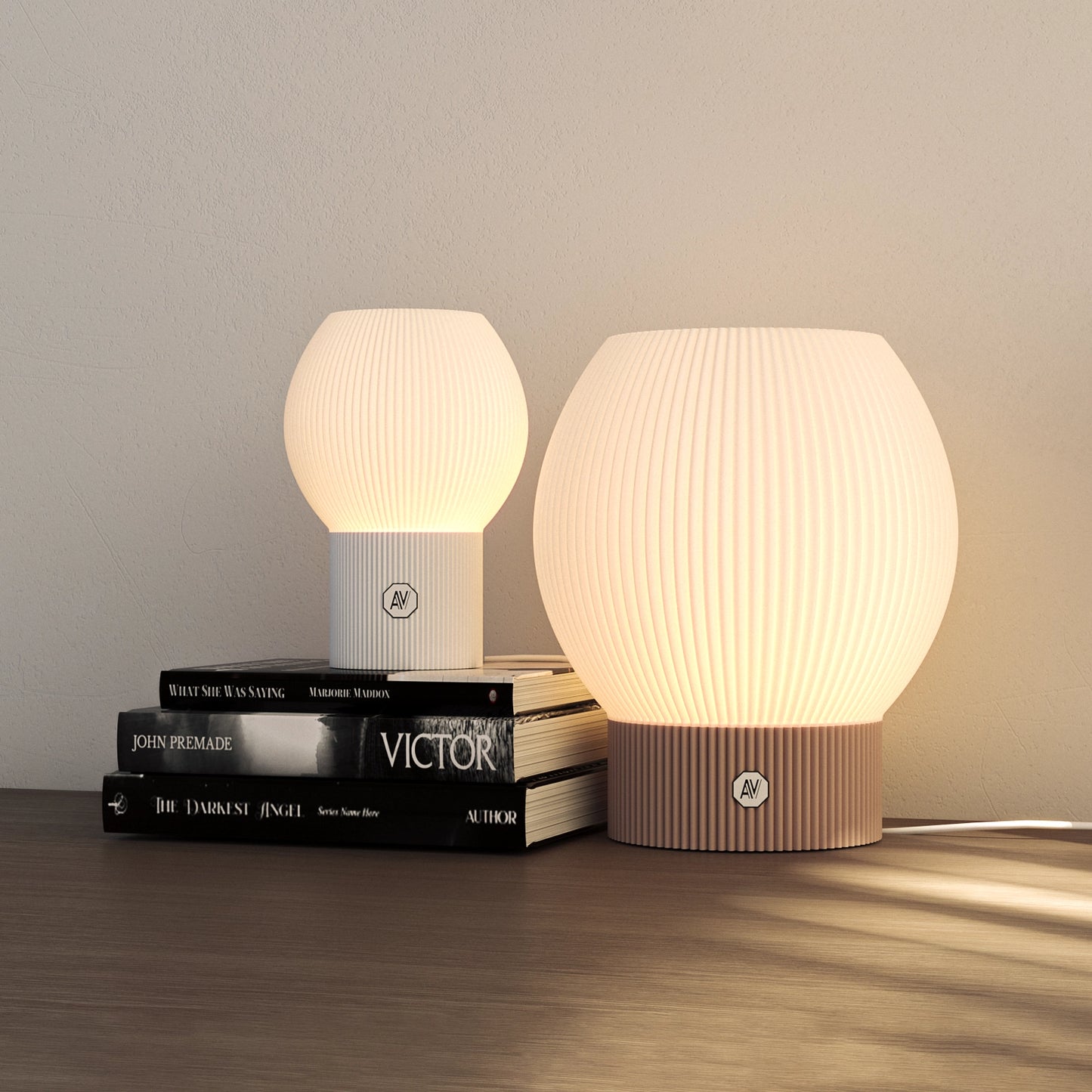 Lampe Linea L en coloris charbon – éclairage doux et design contemporain