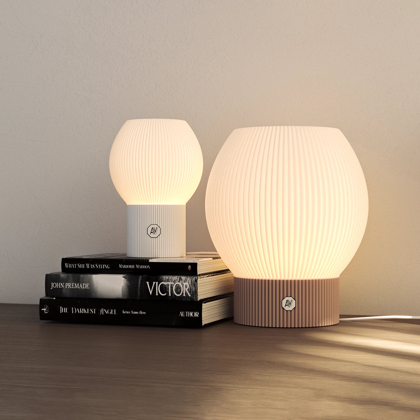 Lampe Linea L en coloris charbon – éclairage doux et design contemporain