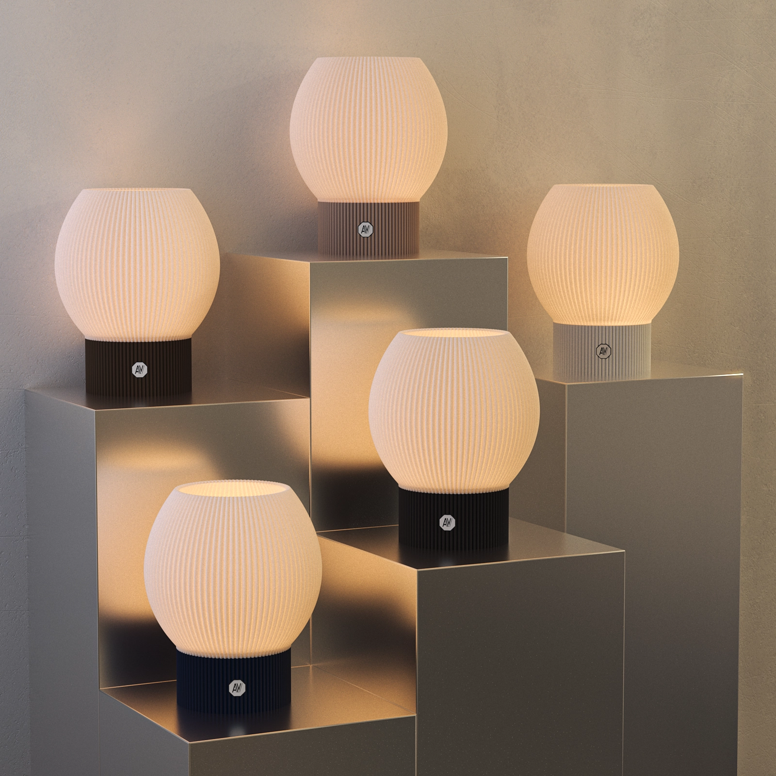 Lampe Linea M de AubeVolume – design contemporain pour intérieur élégant et raffiné